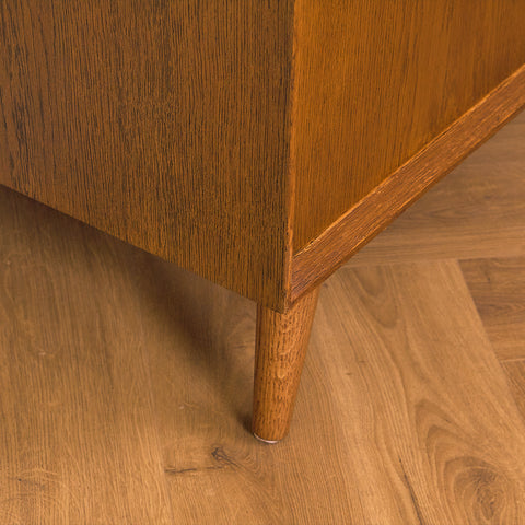 Swedish sideboard in smoked oak