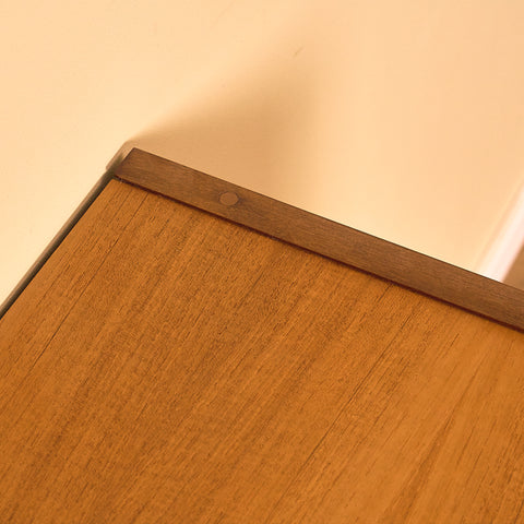 Swedish chest of drawers in teak and beech
