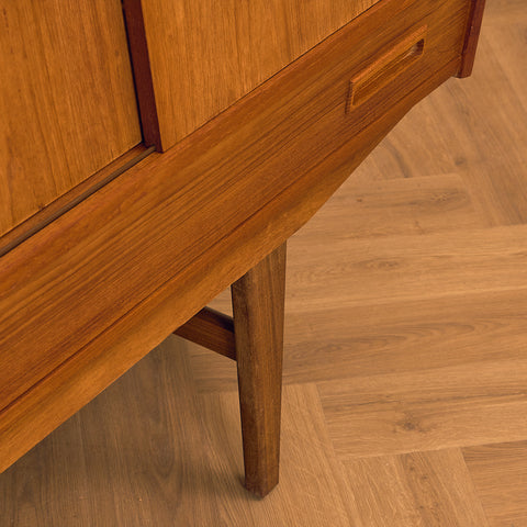 Danish sideboard in teak by P. Westergaards møbelfabrik