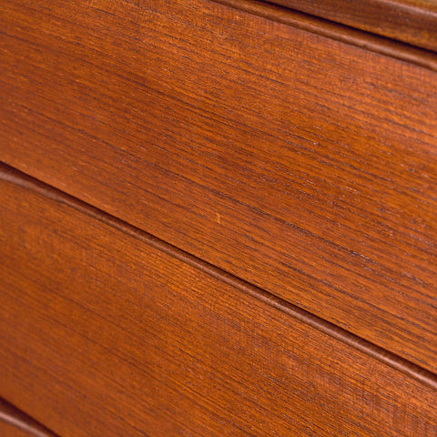 Danish chest of drawers in teak