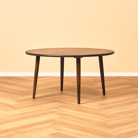 Rare Danish coffee table in Santos rosewood