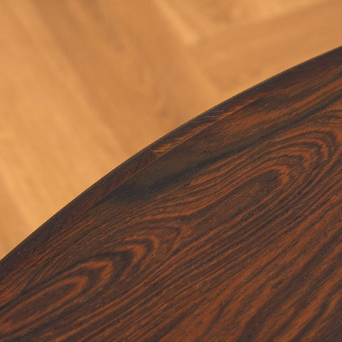 Rare Danish coffee table in Santos rosewood