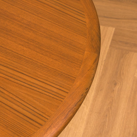 Danish coffee table in teak and oak, model No. 198 by Kurt Østervig för Jason Møbler