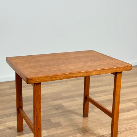 Small side table, in teak, Sweden, 1960s