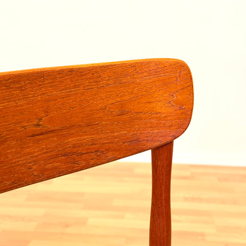 Danish dining chairs in teak