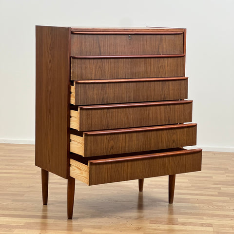 Teak chest of drawers, Denmark, 1960s