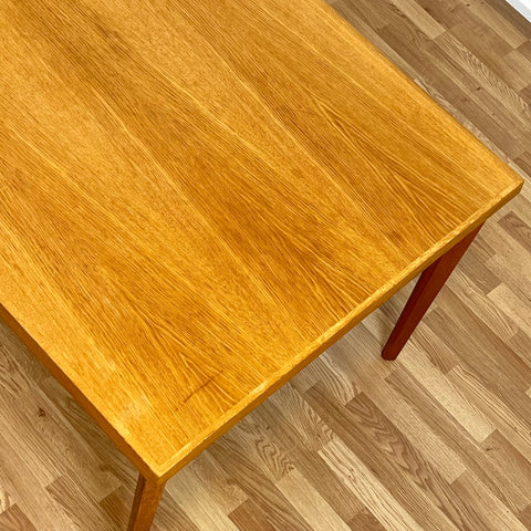 Dining table in oak, 1970s, DK