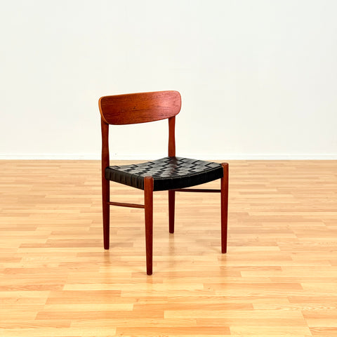 Danish dining chairs in teak