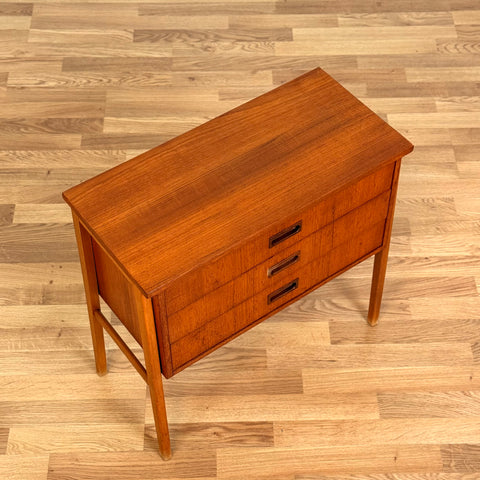 Chest of drawers in teak, 1950s-60s, Sweden
