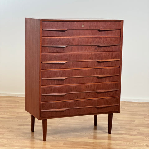 G. J. MØBLER, teak chest of drawers, Denmark, 1960s