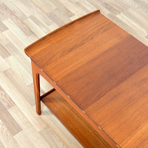 Coffee table in teak by Yngvar Sandström for Seffle Möbelfabrik, 1950s-60s, Sweden