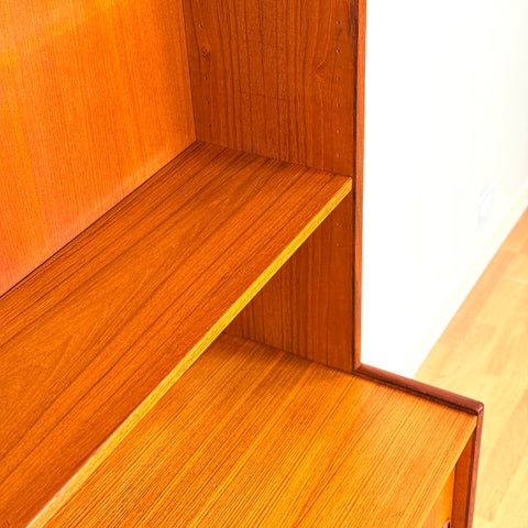 Swedish bookshelf in teak