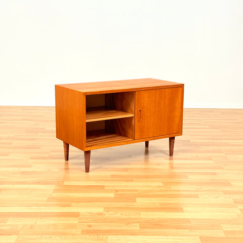 Swedish sideboard in teak & oak