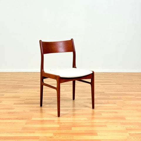 Danish pair of dining chairs in teak by Funder-Schmidt & Madsen