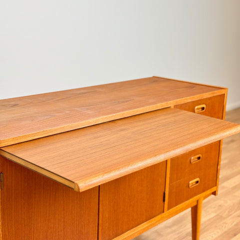 Sideboard, teak & oak, 1960s, Sweden