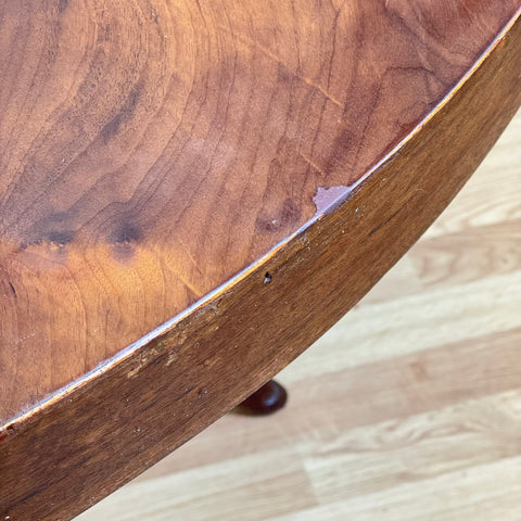 Dining table, dark wood, 1970s