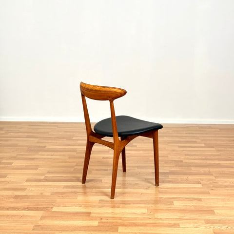 Set of 4 chairs in oak & teak, model Skagen by Kurt Ostervig, 1950s-60s, Denmark