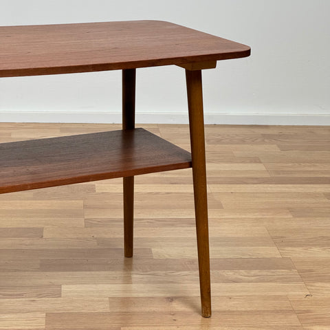 Sofa table, teak, 1950-60s.