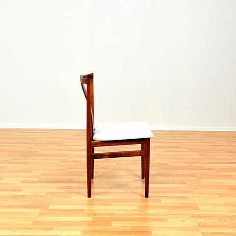 Danish dining chairs in Santos rosewood by Henning Sørensen for Danex