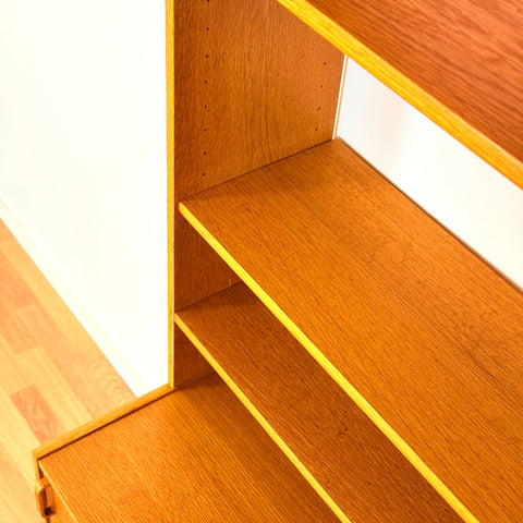 Swedish bookshelf in oak by Bertil Fridhagen for Bodafors