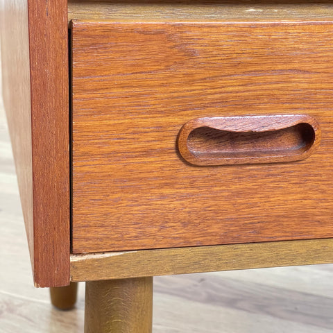 Chest of drawers, teak, Denmark, 1950s-60s