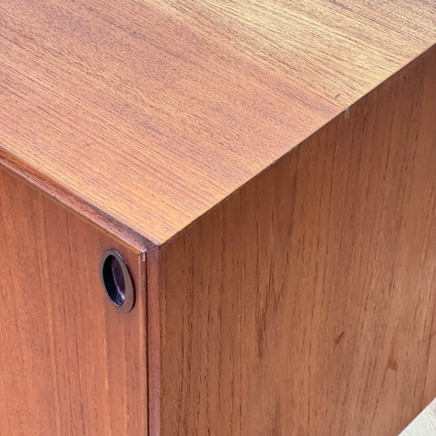 Sideboard in teak, Denmark, 1950-60s.