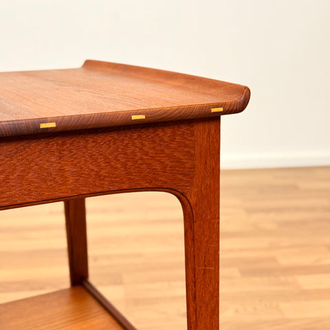 Coffee table in teak by Yngvar Sandström for Seffle Möbelfabrik, 1950s-60s, Sweden