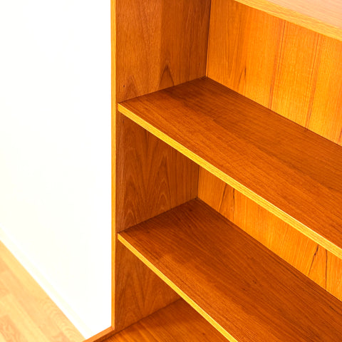 Swedish bookshelf in teak