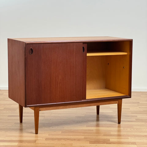 Sideboard in teak, Denmark, 1950-60s.