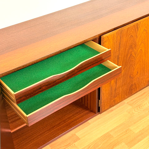 Danish sideboard in Santos rosewood by Omann Jun A/S