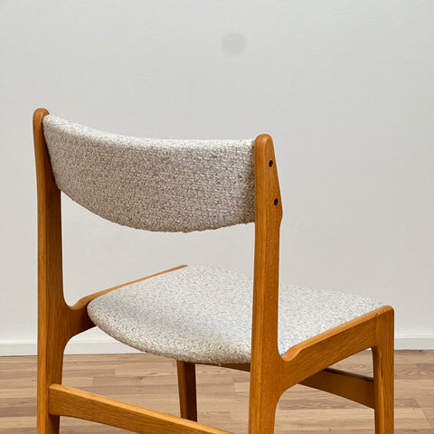 Erik Buch, set of 8 dining chairs, Denmark, 1960s