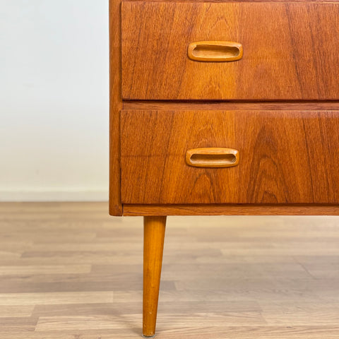 Chest of 3 drawers in teak, 1950s-60s, Sweden - Beyo Vintage
