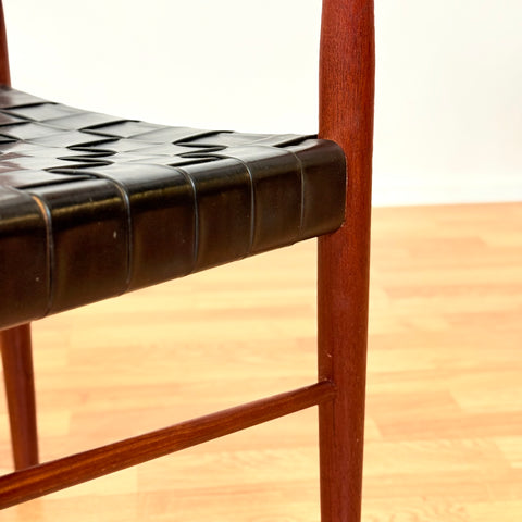 Danish dining chairs in teak