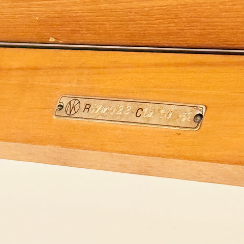 Swedish coffee table in teak & beech by David Rosén for Nordiska Kompaniet