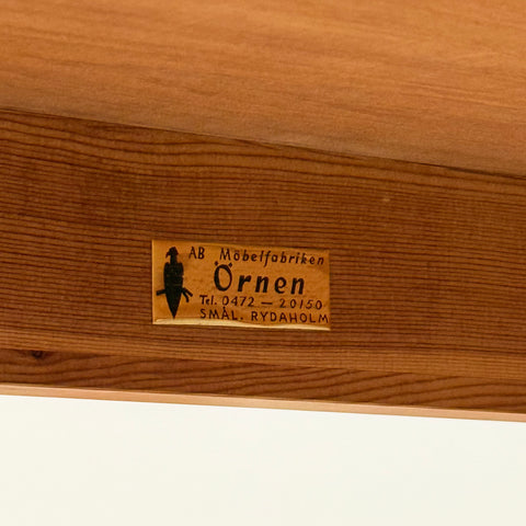Swedish rectangular dining table in teak by AB Möbelfabriken Örnen