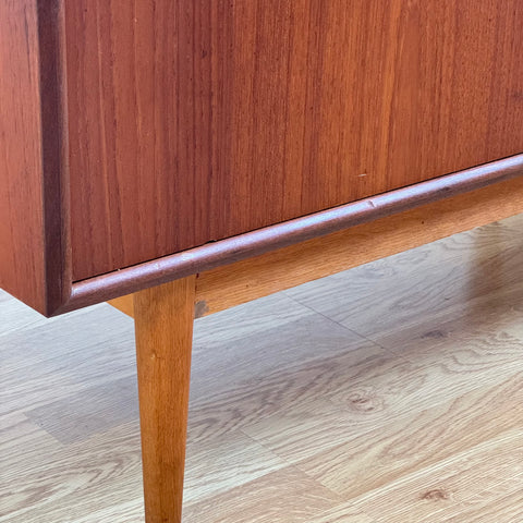 Sideboard in teak, Denmark, 1950-60s.