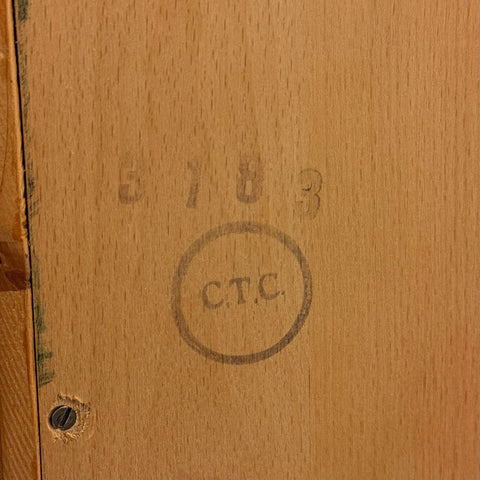 Large Swedish bookshelf in teak