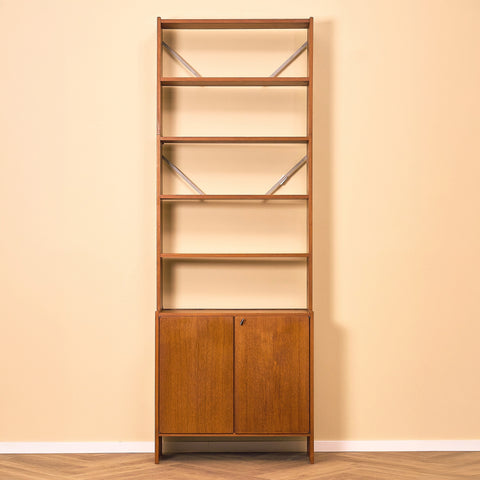 Swedish bookshelf in teak
