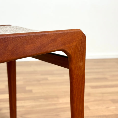 Set of 4 dining chairs in teak by Knud Andersen for JCA Jensen Indh., Aarhus, 1950s-60s, Denmark - Beyo Vintage