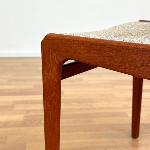 Set of 4 dining chairs in teak by Knud Andersen for JCA Jensen Indh., Aarhus, 1950s-60s, Denmark - Beyo Vintage