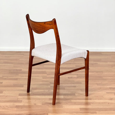 Set of 4 dining chairs in rosewood by Glyngøre Stolefabrik, 1950s-60s, Denmark - Beyo Vintage