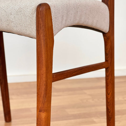 Set of 4 dining chairs in rosewood by Glyngøre Stolefabrik, 1950s-60s, Denmark - Beyo Vintage