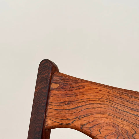 Set of 4 dining chairs in rosewood by Glyngøre Stolefabrik, 1950s-60s, Denmark - Beyo Vintage