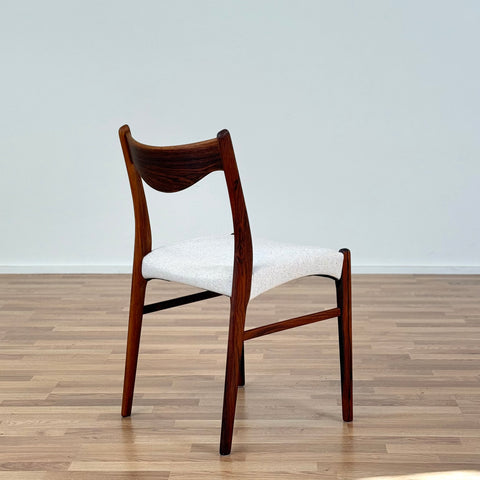 Set of 6 dining chairs in rosewood by Glyngøre Stolefabrik, 1950s-60s, Denmark - Beyo Vintage