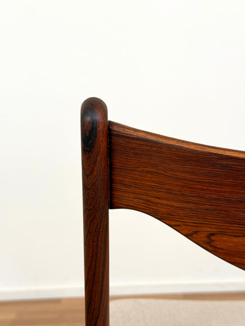 Set of 6 dining chairs in rosewood by Glyngøre Stolefabrik, 1950s-60s, Denmark - Beyo Vintage