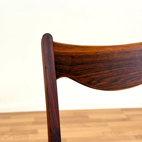 Set of 6 dining chairs in rosewood by Glyngøre Stolefabrik, 1950s-60s, Denmark - Beyo Vintage