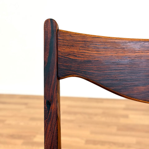 Set of 4 dining chairs in rosewood by Glyngøre Stolefabrik, 1950s-60s, Denmark - Beyo Vintage