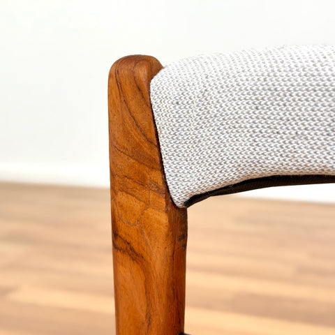Set of 4 dining chairs in rosewood by Glyngøre Stolefabrik, 1950s-60s, Denmark - Beyo Vintage