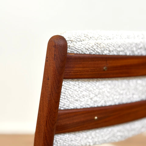 Set of 4 dining chairs in teak by Poul Volther for Frem Rojle, 1950s-60s, Denmark - Beyo Vintage
