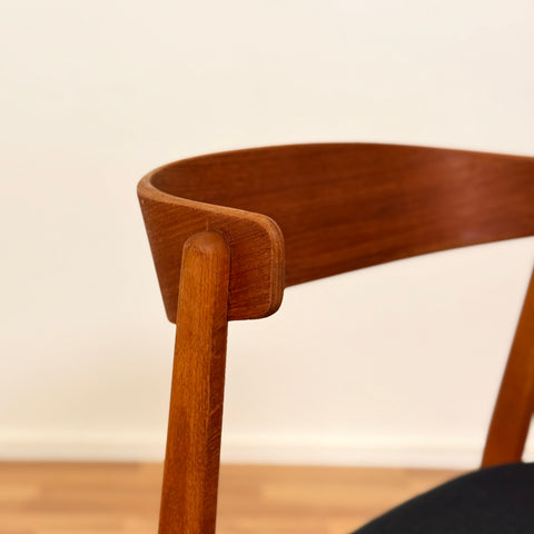 Danish set of 6 dining chairs 'model 206' by Thomas Harlev for Farstrup